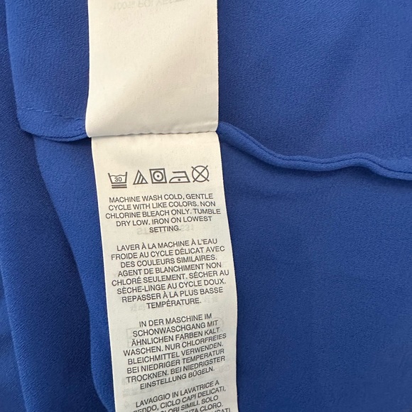 JCrew Royal Blue Slip Dress - Picture 5 of 9